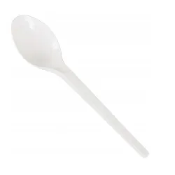 ŁYŻKA JEDNORAZOWA Plastikowa DUŻA 100szt